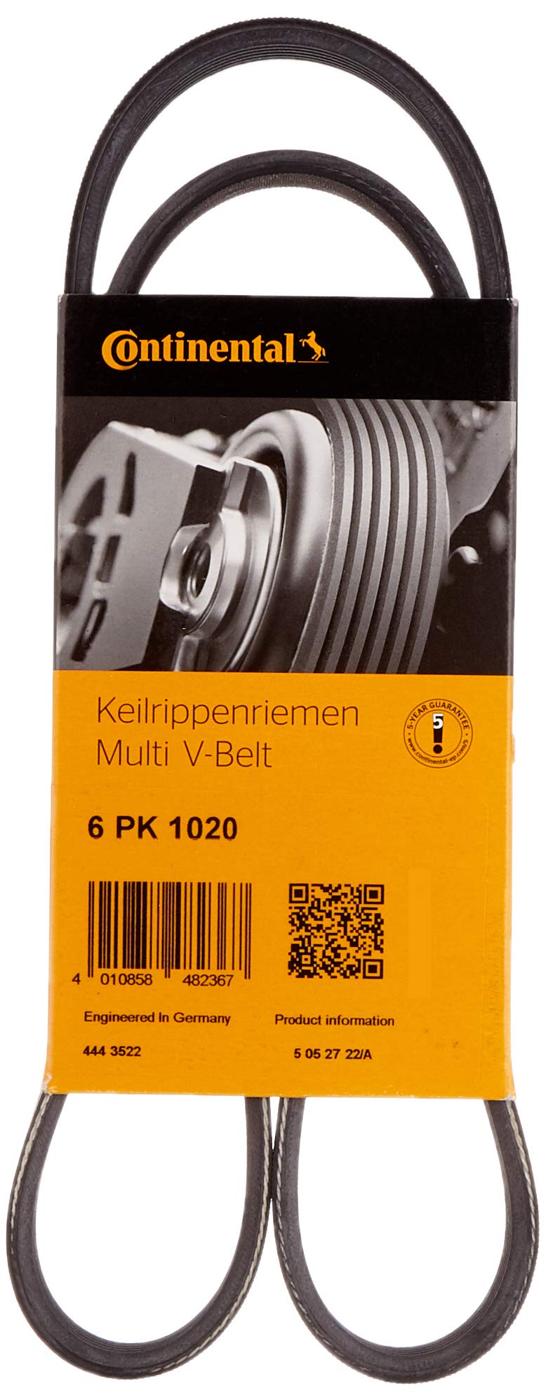 CONTITECH 6PK1020 Keilrippenriemen von CONTITECH