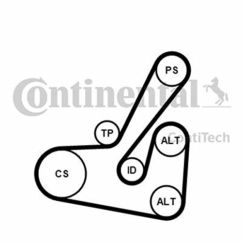 CONTITECH 6PK1740K2 Keilrippenriemensatz von CONTITECH