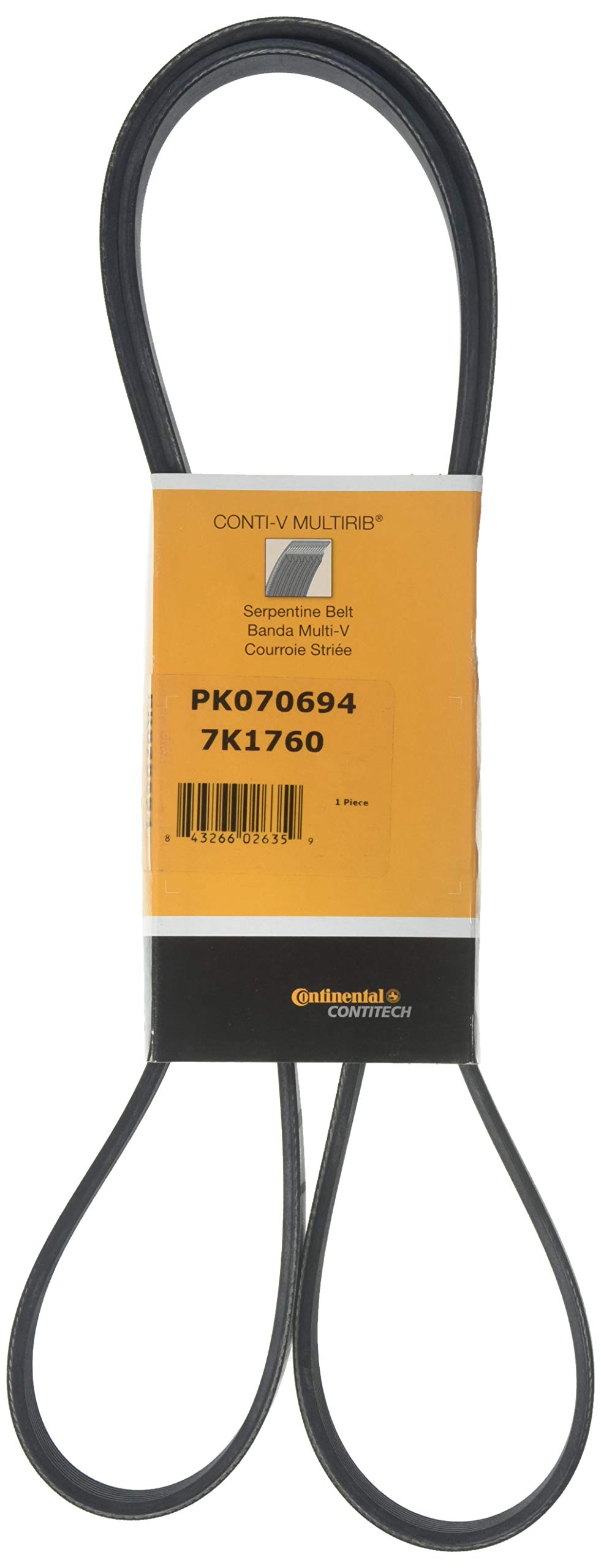 CONTITECH Keilrippenriemen, 7PK1760 von CONTITECH