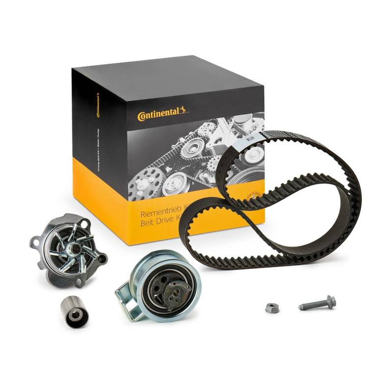 CONTITECH Wasserpumpe + Zahnriemensatz VW,AUDI,FORD CT1028WP9 Wasserpumpe + Zahnriemenkit von CONTITECH