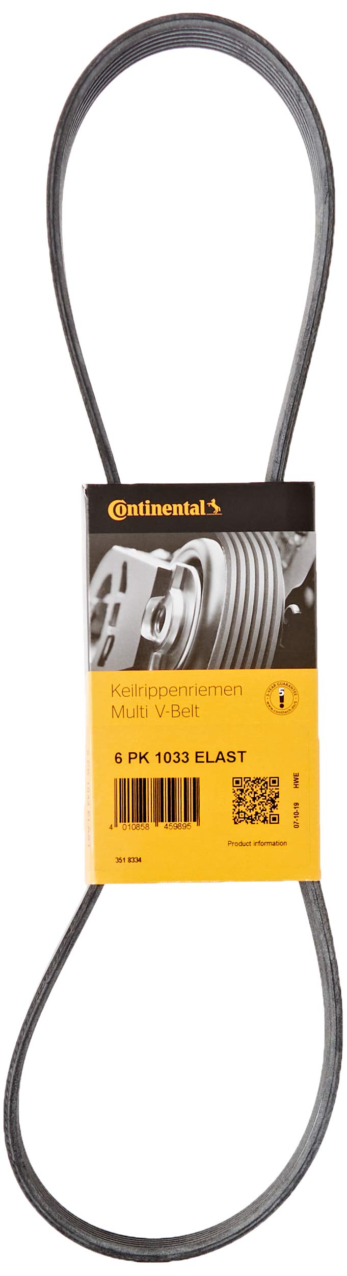 Contitech 6PK1033ELAST Keilrippenriemen von CONTITECH