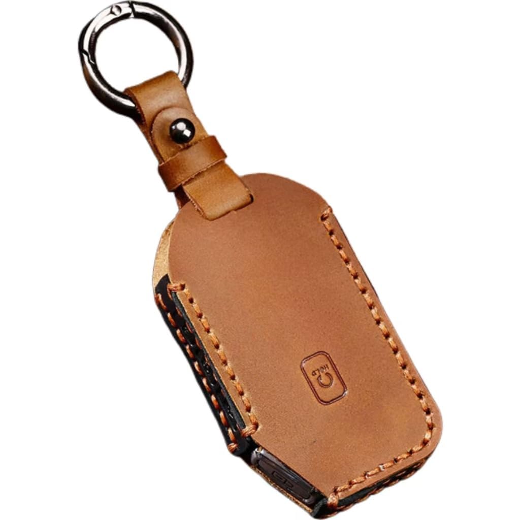 Autoschlüssel für Kia Sorento 2023-2024, Leder Schlüsselhülle Etui Schlüssel Gehäuse Schlüssel Cover mit Schlüsselanhänger Key Fob Cover Halter Protector Autoschlüssel Hülle Auto Zubehör von COOKENG