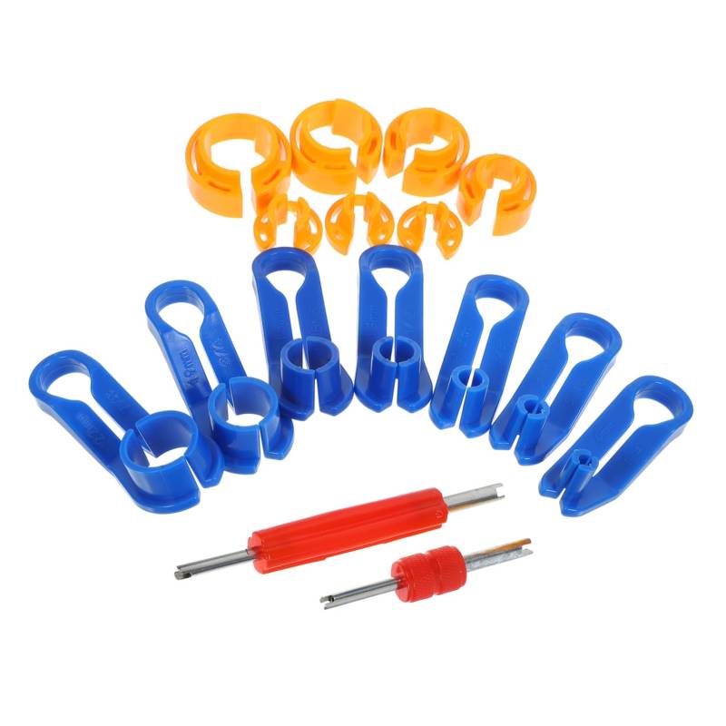 COOLHIYA 1 Set Auto Klimaanlagen Rohrschnalle Schläuche Ac Leitungs Trennwerkzeug Auto Kraftstoffleitungs Trennwerkzeug Heizungsschlauch Entriegelungswerkzeug Kraftstoffleitung von COOLHIYA