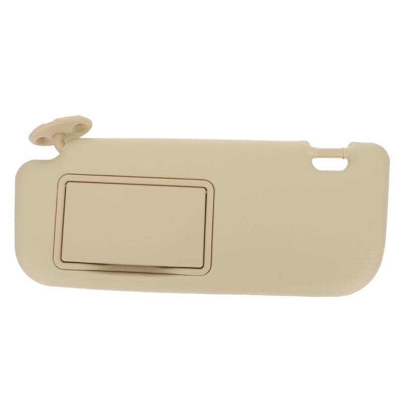 COOLHIYA Sonnenblende Einziehbarer Sonnenschutz Für Auto Autovisiere Für Die Windschutzscheibe Auto Sonnenschutz Automatischer Sonnenschutz Beige PVC von COOLHIYA