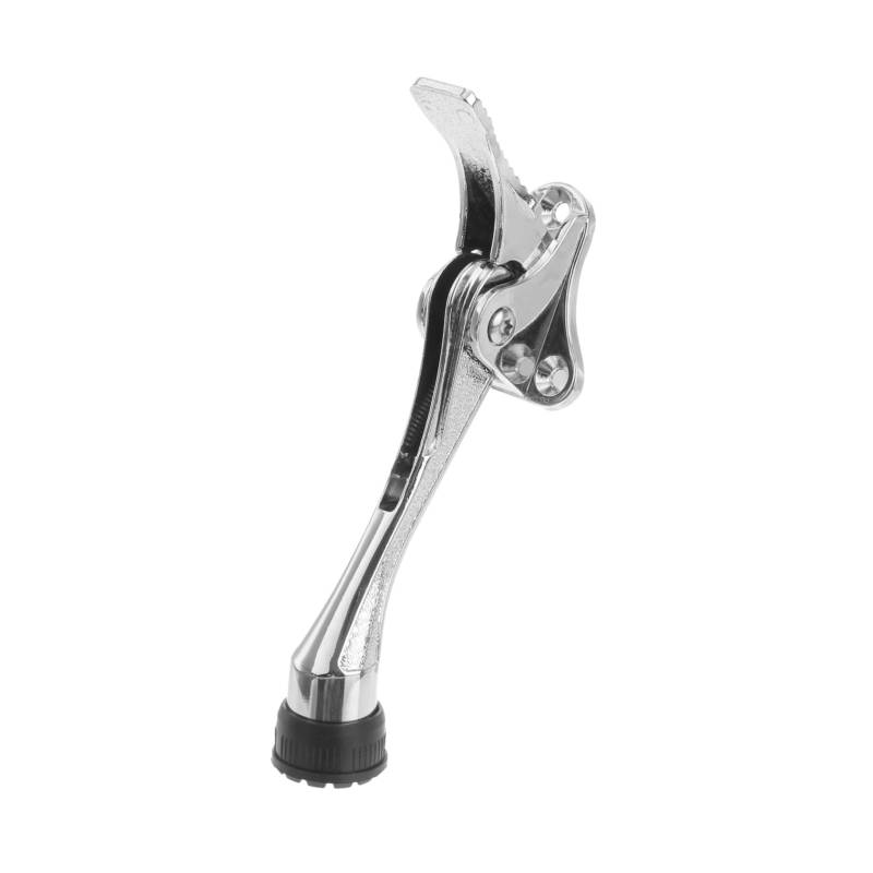 COOPHYA Fuß Türstopper Tor Inhaber Alarm Knöpfe stoppt bodentürstopper door holder abtreter door stops zinkleimverband Türstopper aus Zinklegierung Türständer gefederter Türstopper Silver von COOPHYA