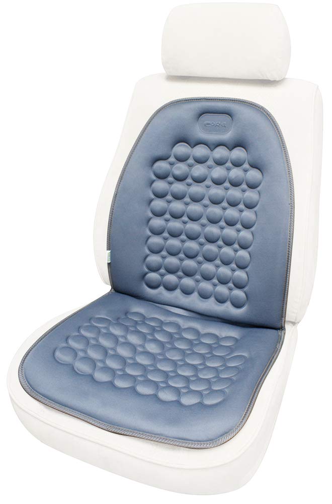 CORA Magnetic Comfort 000127803 Rückenlehnenschutz für Auto, Grau von CORA