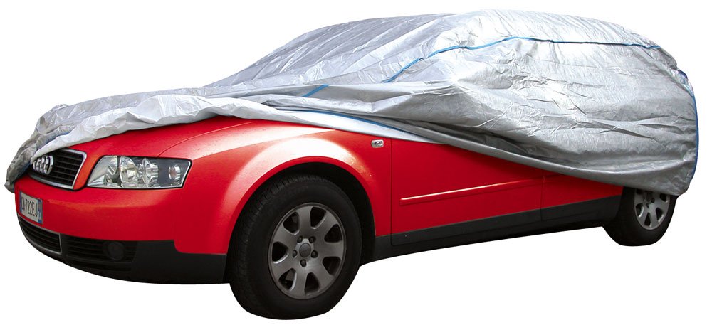 Cora 000136402 Topcover Tyvek Silver Atmungsaktive Auto-Abdeckplane, Modell M von CORA