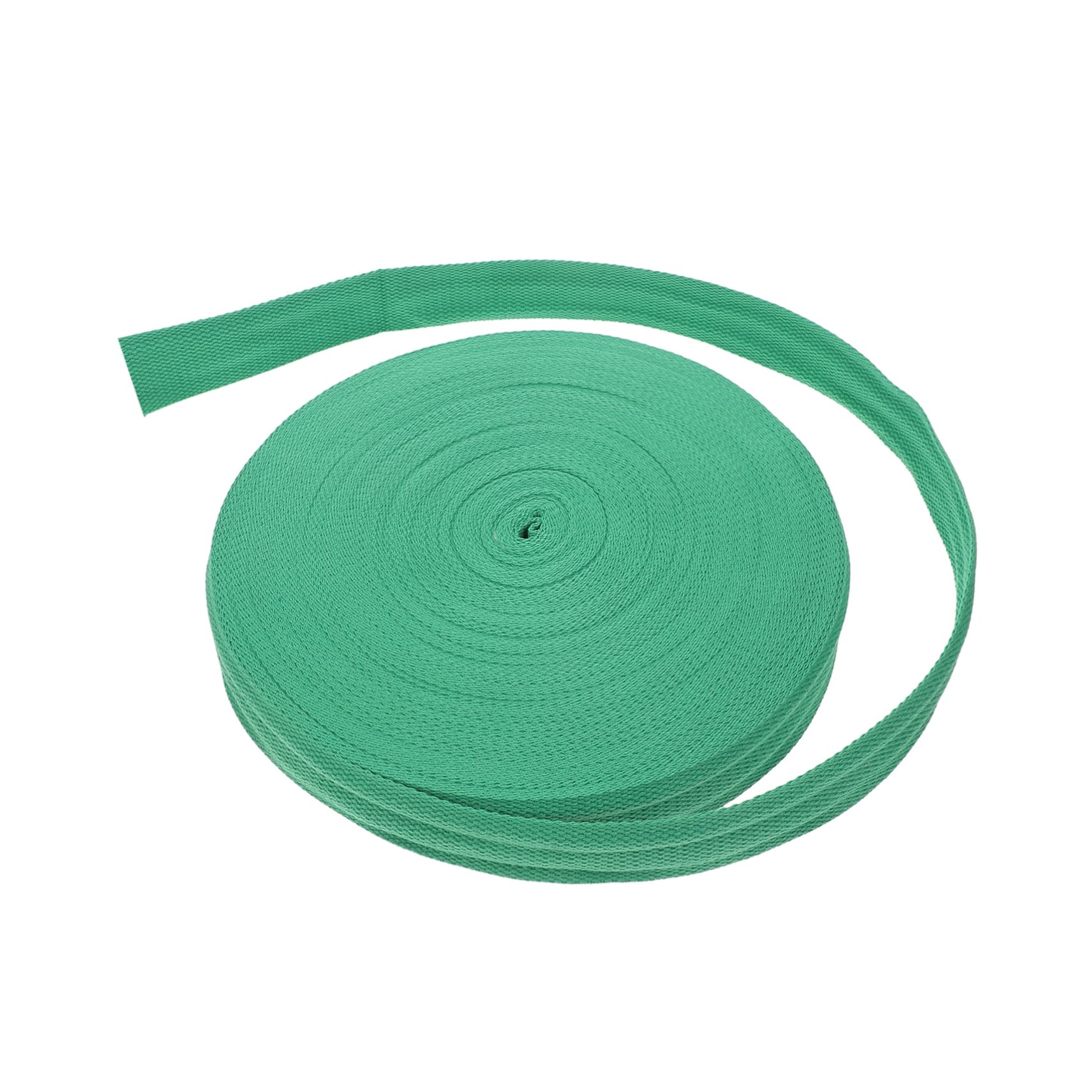 CORHAD 1 Rolle Dicker Taschengürtel aus Baumwolle Dicke Baumwollband Schultergurt Baumwolle gepäckgurt Gurtband für Taschen Bastelband aus Baumwolle Polyester Baumwolle Light Green von CORHAD