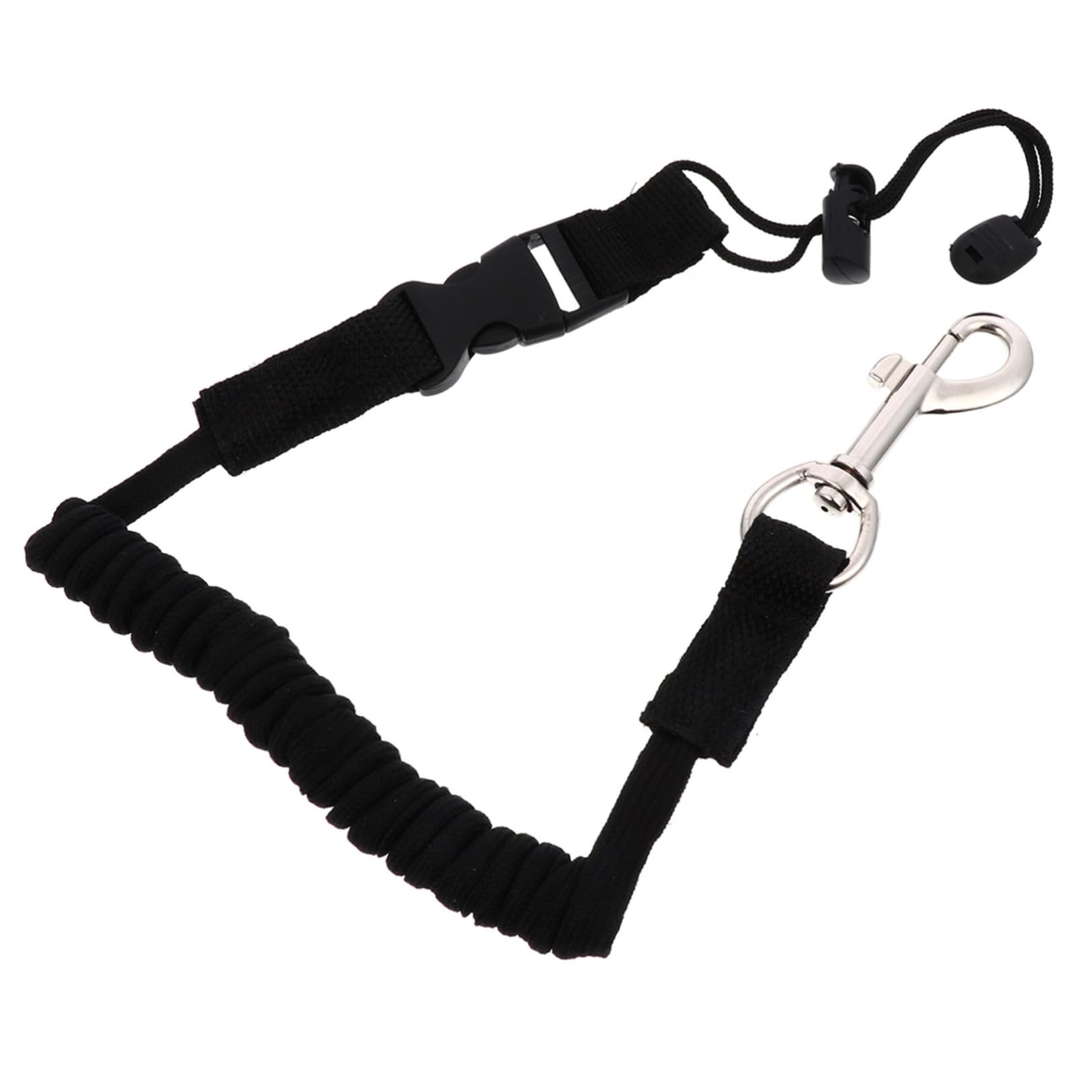 CORHAD 1Stk Kajak bindeseil Paddelhalter-Lanyard Kajak Paddel Paddelriemenseil Zubehör für Kajakleinen Ruderbindeseil elastikband Elastic Belt Paddelleine elastisches Seil Legierung Black von CORHAD