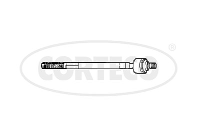 Corteco Axialgelenk, Spurstange [Hersteller-Nr. 49396945] für Daewoo von CORTECO