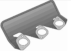 Corteco Dichtung, Abgaskrümmer ERSTAUSRÜSTERQUALITÄT [Hersteller-Nr. 460327H] für BMW von CORTECO