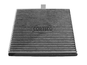 Corteco Innenraumfilter (Pollenfilter) mit Aktivko ERSTAUSRÜSTERQUALITÄT [Hersteller-Nr. 21653069] für Volvo von CORTECO