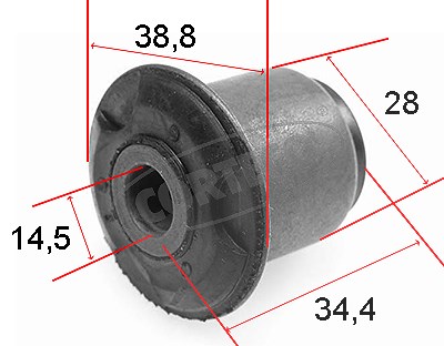 Corteco Lagerung, Lenker ERSTAUSRÜSTERQUALITÄT [Hersteller-Nr. 21652774] für Peugeot von CORTECO