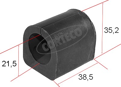 Corteco Lagerung, Stabilisator ERSTAUSRÜSTERQUALITÄT [Hersteller-Nr. 80005442] für Mercedes-Benz, VW von CORTECO