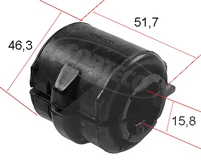 Corteco Lagerung, Stabilisator ERSTAUSRÜSTERQUALITÄT [Hersteller-Nr. 80005085] für Peugeot von CORTECO