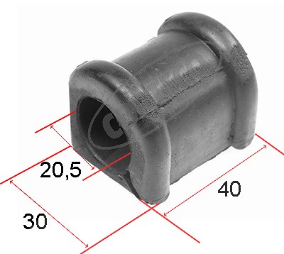 Corteco Lagerung, Stabilisator ERSTAUSRÜSTERQUALITÄT [Hersteller-Nr. 21652521] für Renault von CORTECO