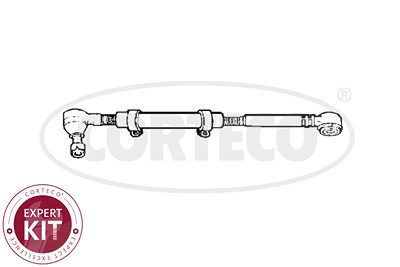 Corteco Spurstange [Hersteller-Nr. 49396263] für VW von CORTECO