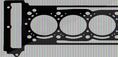 Corteco Dichtung, Zylinderkopf [Hersteller-Nr. 49425063] für Mercedes-Benz von CORTECO