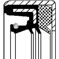 Wellendichtring, Radnabe CORTECO 12016932B von Corteco