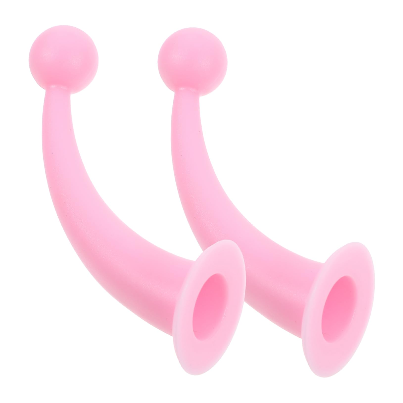 COSMEVIVI 1 Paar Motorradhelm Schnecke Tentakel Klebeband doppelseitig Double Sided Tape stabsauger Saugnapfantennen Helm Antennensauger dekorative Tentakel Bienententakel aus Silikon Rosa von COSMEVIVI