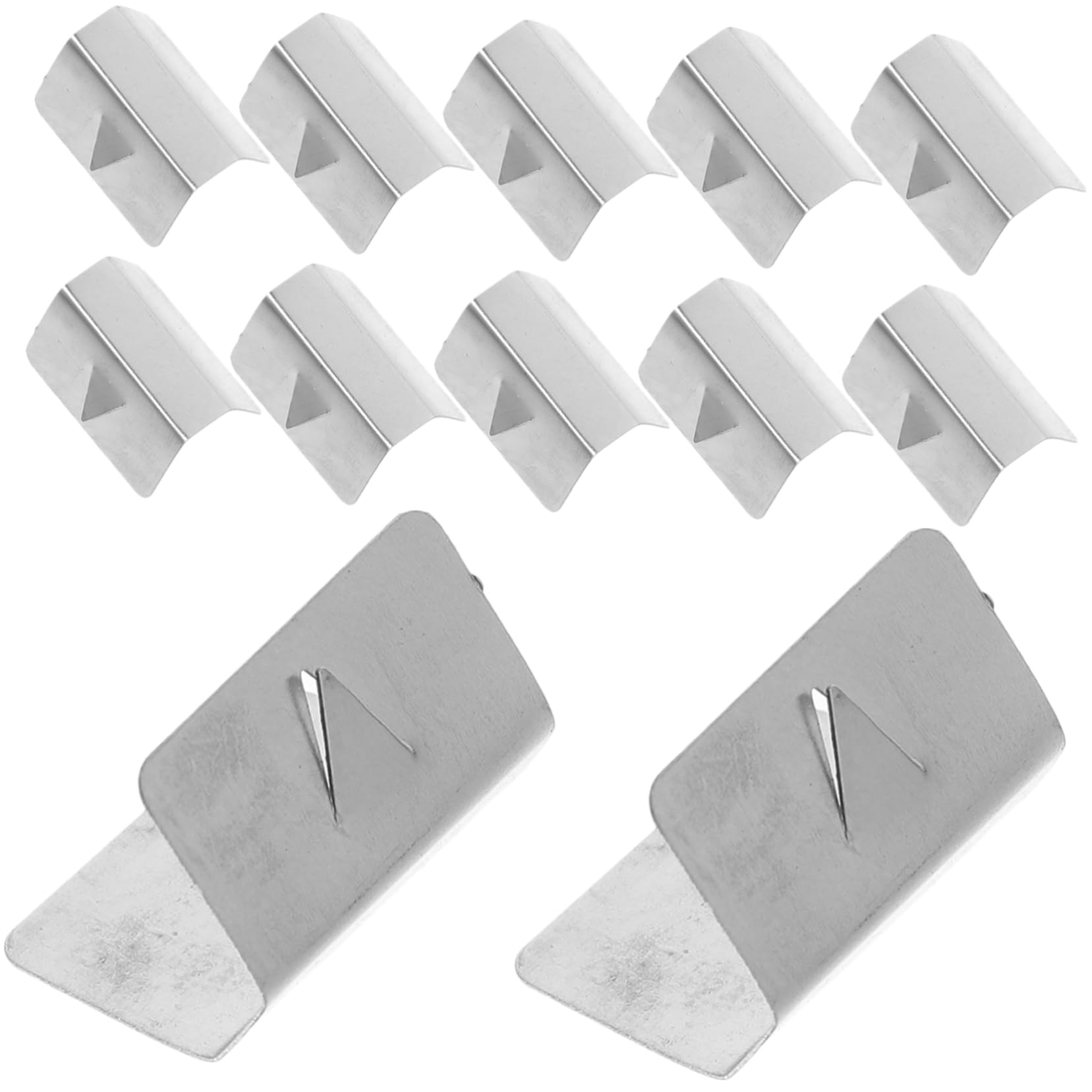 COSMEVIVI 12 Stück Windschutzscheiben Clips, Windabweiser Schutzclips, Auto Windabweiser Clips, Windabweiser Halterung, Fensterblende, Windabweiser Clips, Dachgepäckträger Windabweiser von COSMEVIVI