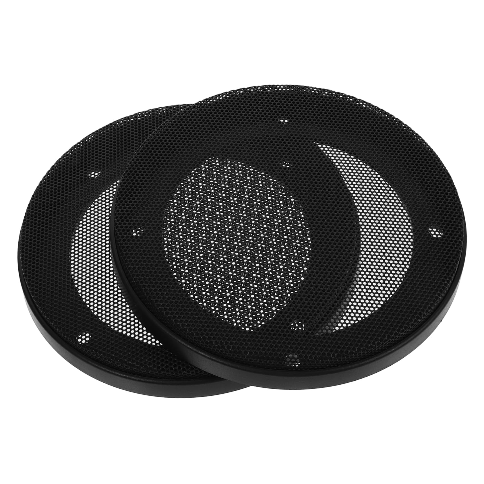 COSMEVIVI 2 Stücke Auto Audio Grille Lautsprecher Grill Lautsprecher Abdeckung Lautsprecher Schutz Abdeckung Subwoofer Grill Subwoofer Mesh Lautsprecher Leitbleche von COSMEVIVI