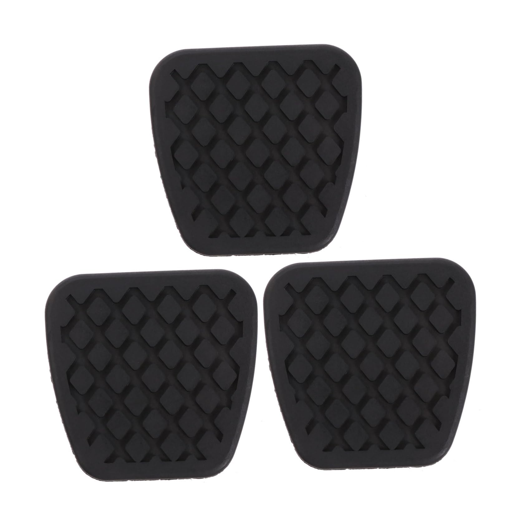 COSMEVIVI 3 Stk Kupplungspedal Leder gummimatte gummipads auto fußmatte auto accessories auto ersatzteile Pedale rutschfeste Pedalabdeckung Fußpedalabdeckung Kupplung Bremsbelag Abdeckung von COSMEVIVI