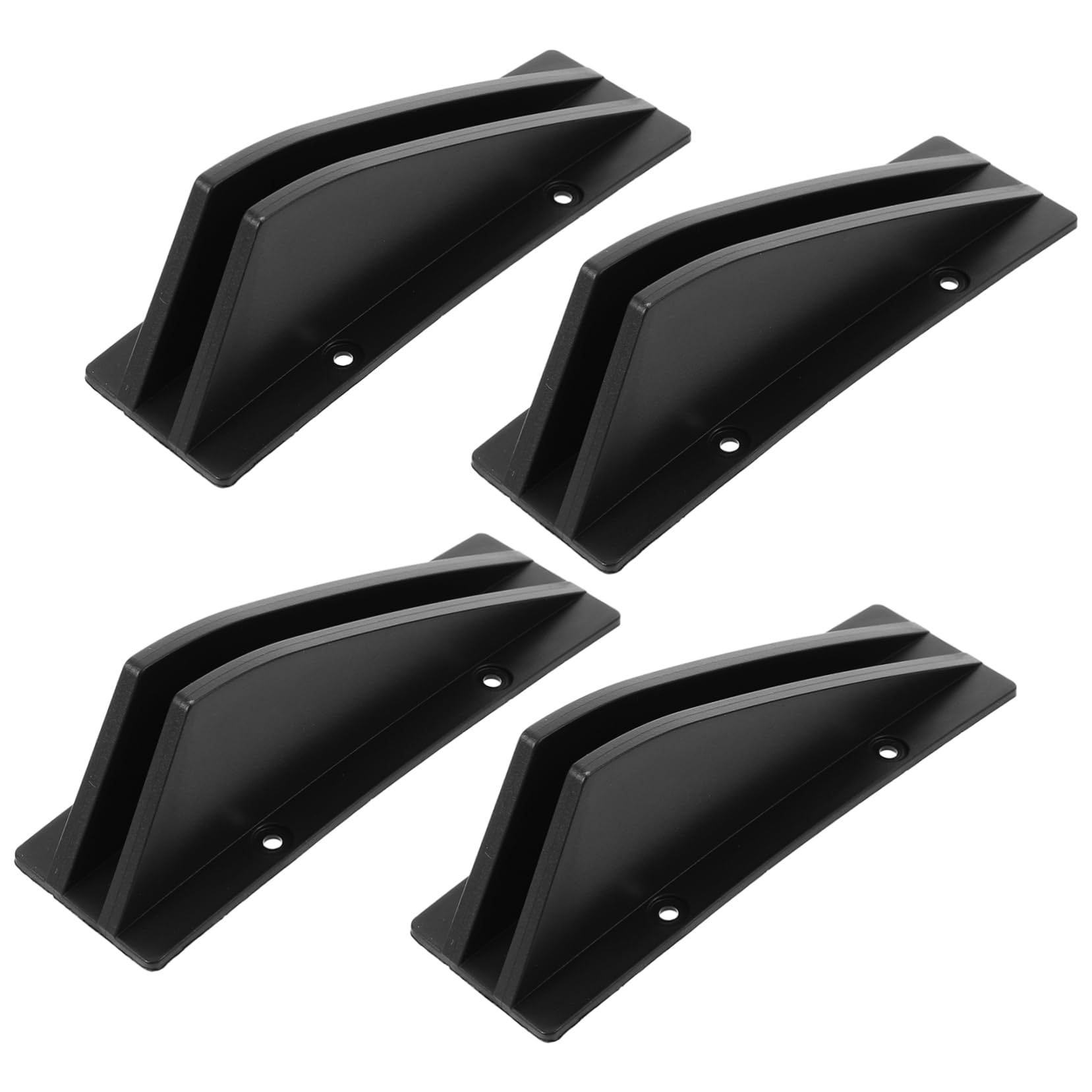 COSMEVIVI 4 Stück Autospoiler Auto Dekoration Auto Spoiler Heckschürze Diffusor Heckstoßstangenspoiler für Autos Heckspoiler für Fahrzeuge Automobil-Heckspoiler Auto-Heck-Zubehör pp von COSMEVIVI