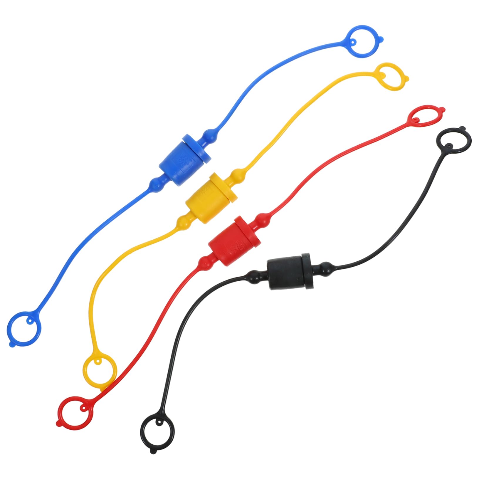 COSMEVIVI 8 Stück Hydraulikgelenkkappen, Kunststoff, Hydraulikschlauchkappen, Hydraulikzubehör, Hydraulikkupplungskappen, Anschlussabdeckungen, Hydraulikschlauch Staubkappen, von COSMEVIVI