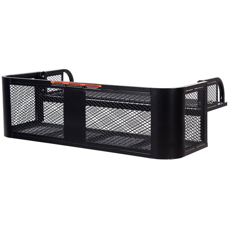 COSTWAY Frachtkorb für ATV/UTV, Universeller Heckträger mit Mesh-Design, ATV Heckablagekorb, 104 x 67 x 31,5 cm von COSTWAY