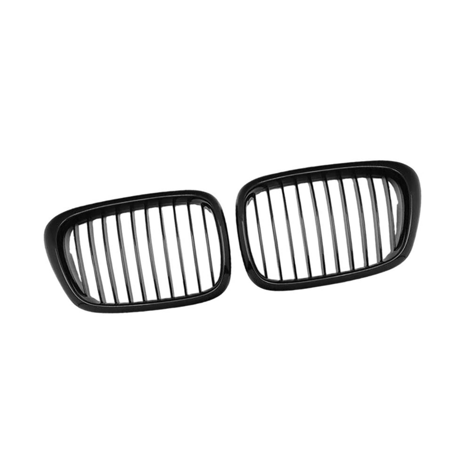 Front Grillgitter Für E39 5 Series 528i 525i 540i 1999–2003 51137005837 51137005838 Auto-Frontstoßstange Nierengitter Grill Racing Grills Stoßstange Kühlergrill(Glänzend schwarz) von COUSOPO