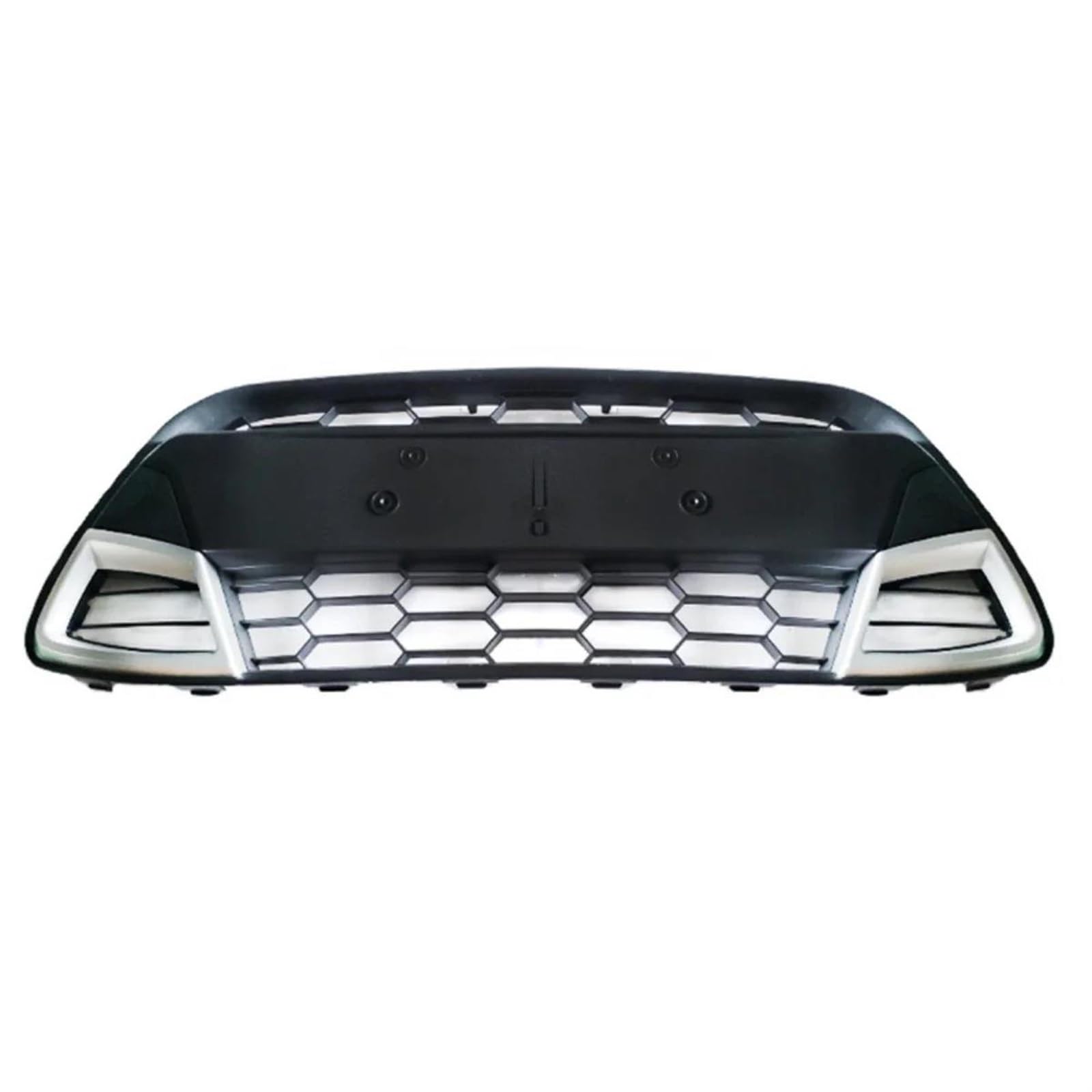 Front Grillgitter Für Ford Für Fiesta MK7 2008 2009 2010 2011 2012 2013 Auto Frontschürze Grille Racing Grill Honeycomb Grill Stoßstange Kühlergrill von COUSOPO