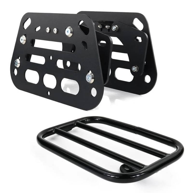 Gepäckträger Hinten Gepäck Rack Für Kawasaki Für Vulcan S Für Vulcan 650 S 2015-2024 Motorrad Stamm Top Fall Seite Packtaschen Unterstützung Halterung Motorrad Heck Rack Halterung von COUSOPO