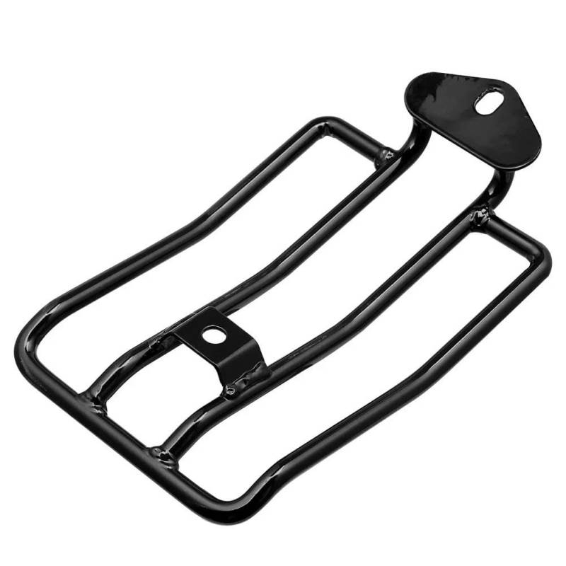 Gepäckträger Motorrad-Hinterradgepäckträger-Stützregal Solositz Für XL Für Sportsters Iron 48 883 XL1200 2004-2019 Chrom Schwarz Motorrad Heck Rack Halterung von COUSOPO