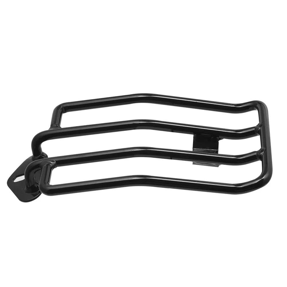 Gepäckträger Motorrad-Hinterradgepäckträger-Stützregal Solositz Für XL Für Sportsters Iron 48 883 XL1200 2004-2019 Chrom Schwarz Motorrad Heck Rack Halterung von COUSOPO