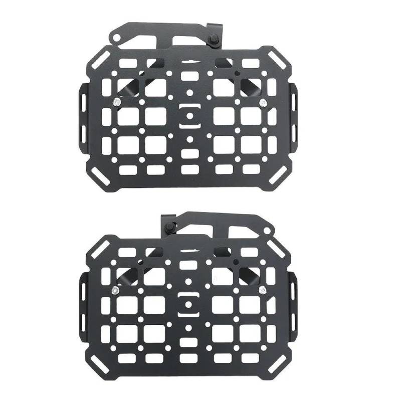 Gepäckträger Motorrad-Kofferraumtasche-Unterstützung Links Und Rechts Für Cross Cub 110 Ölfass-Seitenwände Seitenkastenhalterungen Gepäckträger Motorrad Heck Rack Halterung(Left Right) von COUSOPO