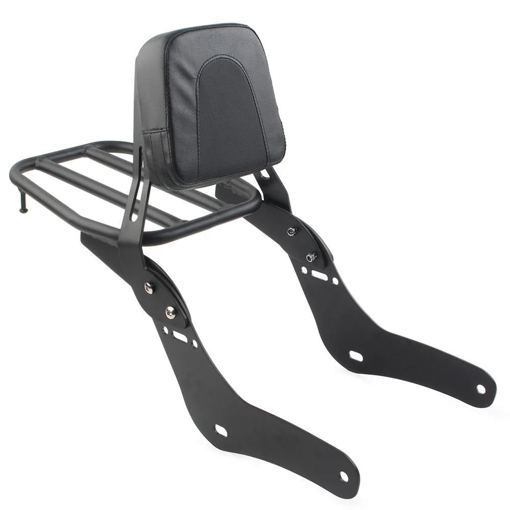 Gepäckträger Motorrad Sissy Bar Rückenlehne Hinten Passagier Sitz W/Gepäck Rack Für Rebel CMX1100 CMX 1100 2021 2022 2023 Motorrad Heck Rack Halterung von COUSOPO