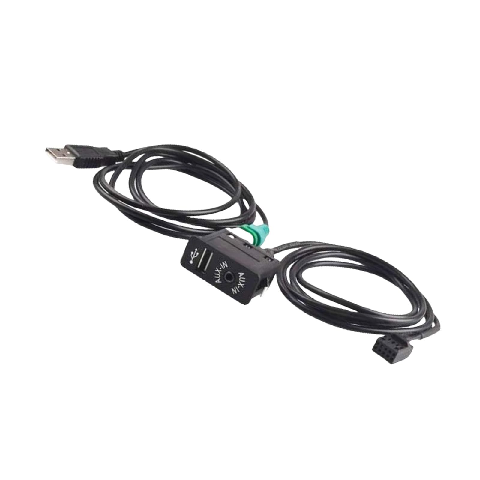 CPAOWEHF In USB-Schalter-Anschluss mit USB-Kabel und 10-poligem Kabel für E46 1999-2006 320ci 320cic 323cic Adapter von CPAOWEHF