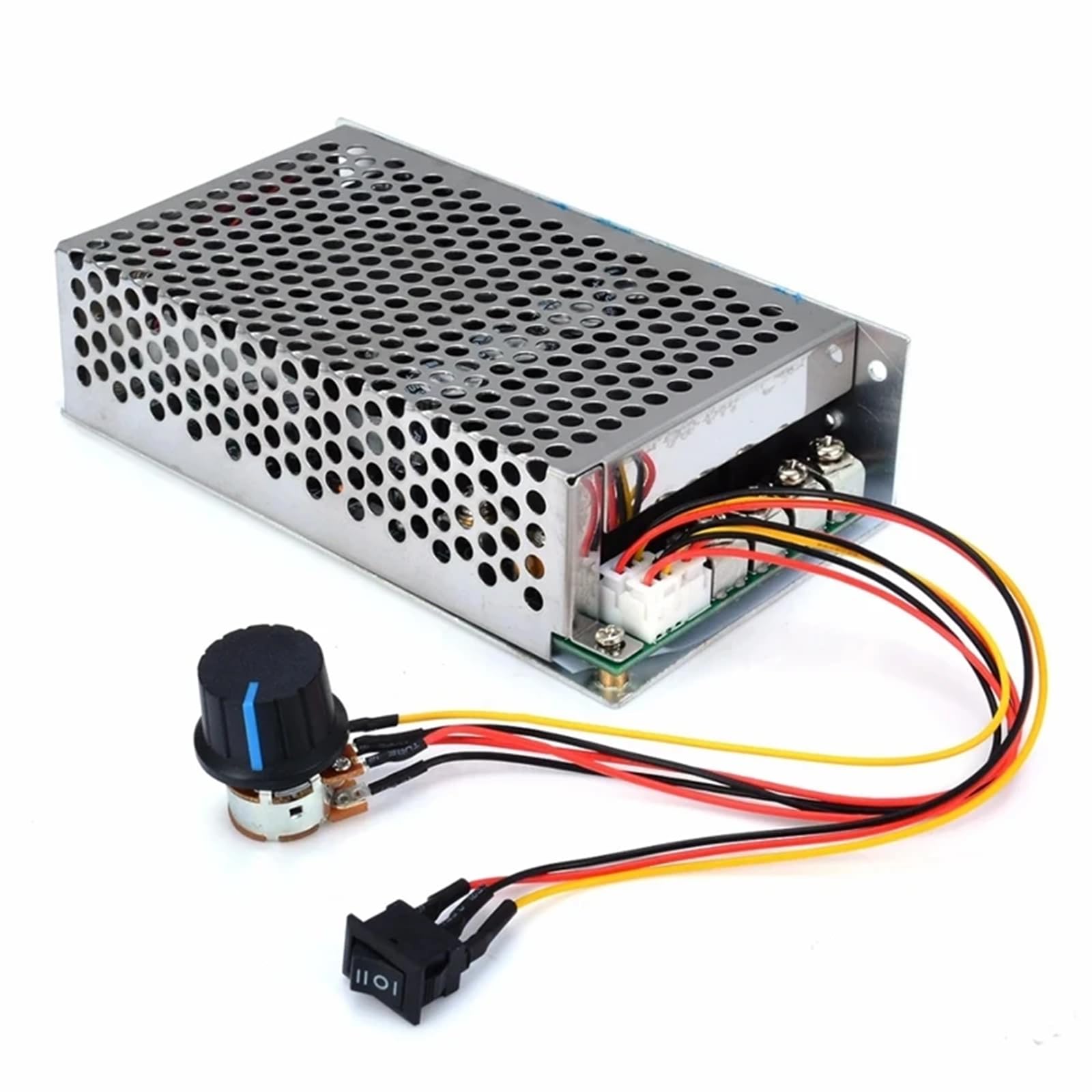 CPAOWEHF Steuerungsmotordrehzahlregler Motordrehzahlregler Programmierbar Reversibler DC10-50V Speed ​​Controller von CPAOWEHF