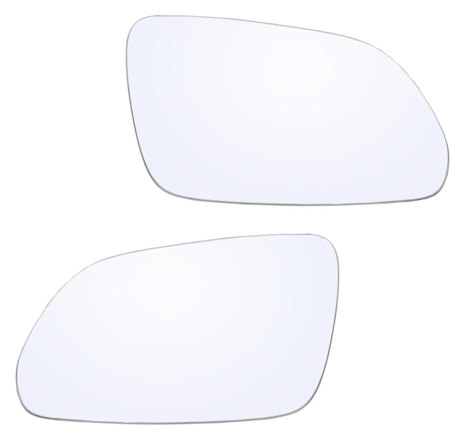 Ersatzspiegel Für Octavia MK2 A5 2004-2009 Flügelseitenspiegelglas Aufklebbare Rückansicht Konvexes Autospiegelglas(Pair) von CPDDTWUAZ