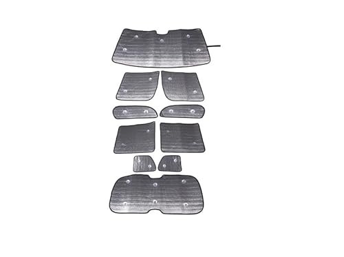 Auto-Sonnenblende Kompatibel Mit H&on&da Für N-Box JF3 JF4 2017-2021 Auto-Aluminiumfolie-Windschutzscheiben-Sonnenschutz Vollfensterglas-Sonnenschutzvisier(6) von CPNTDSAZ