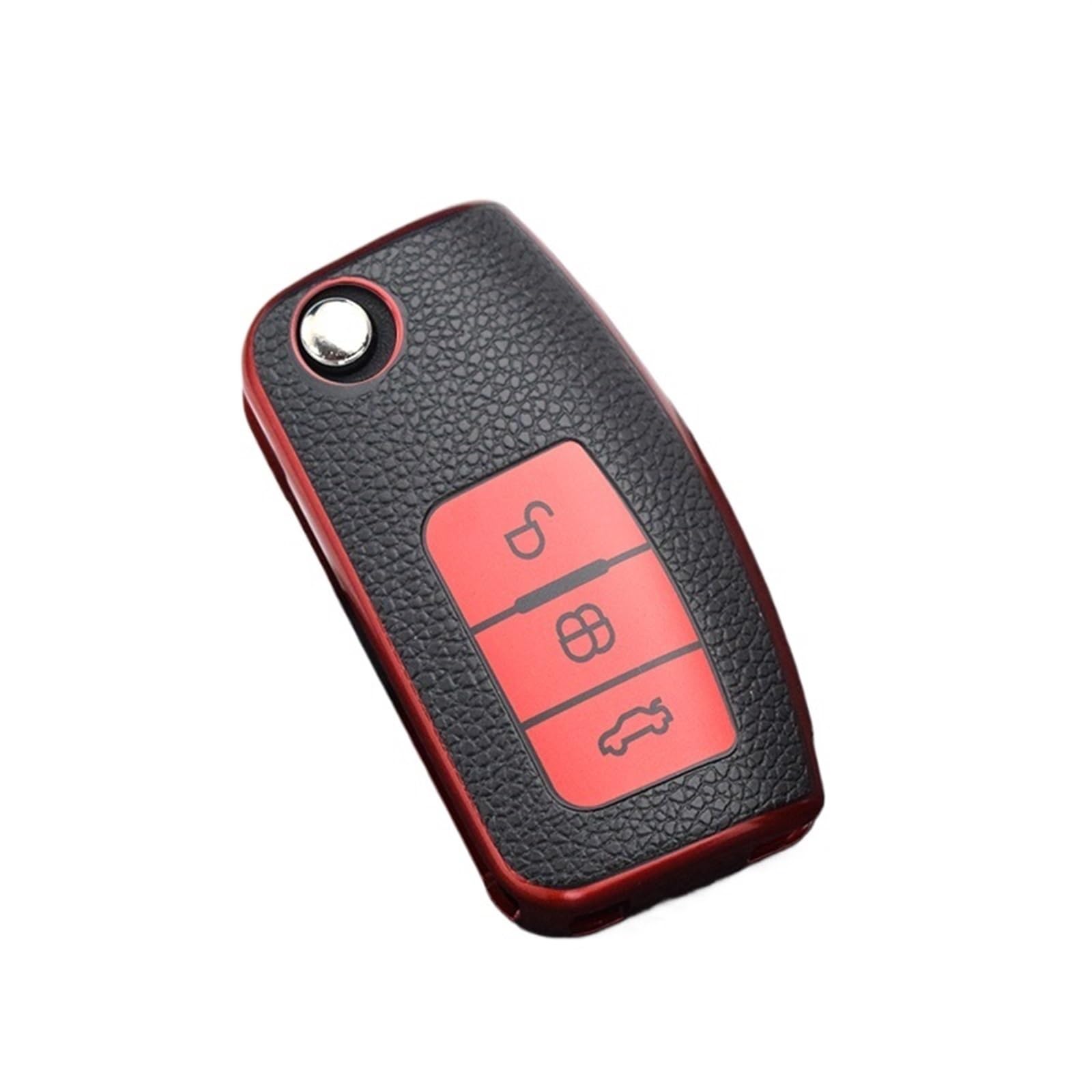 CPNTDSAZ Autoschlüsselgehäuse Auto-TPU-Klappschlüsselabdeckung Tasche Shell Fob Case Kompatibel Mit Fo&r&d Für Focus 2 MK2 Für Fiesta Für Mondeo(8) von CPNTDSAZ