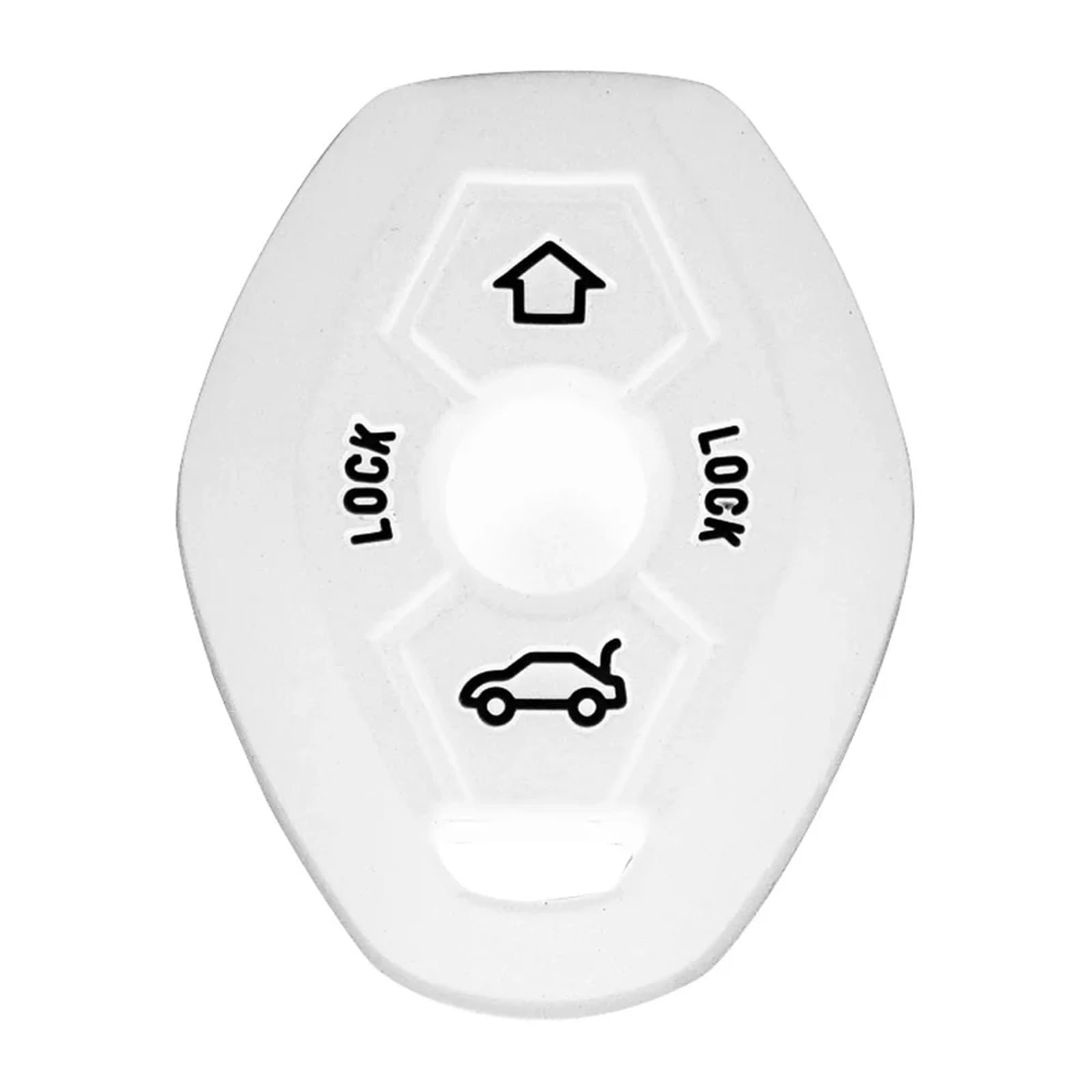 CPNTDSAZ Autoschlüsselgehäuse Autoschlüsselgehäuse-Abdeckung 4-Tasten-FOB-Set Schutzhülle Kompatibel Mit B&M&W Für X3 X5 Z3 Z4 3 5 7 E38 E39 E46 E83 1998-2005(52) von CPNTDSAZ