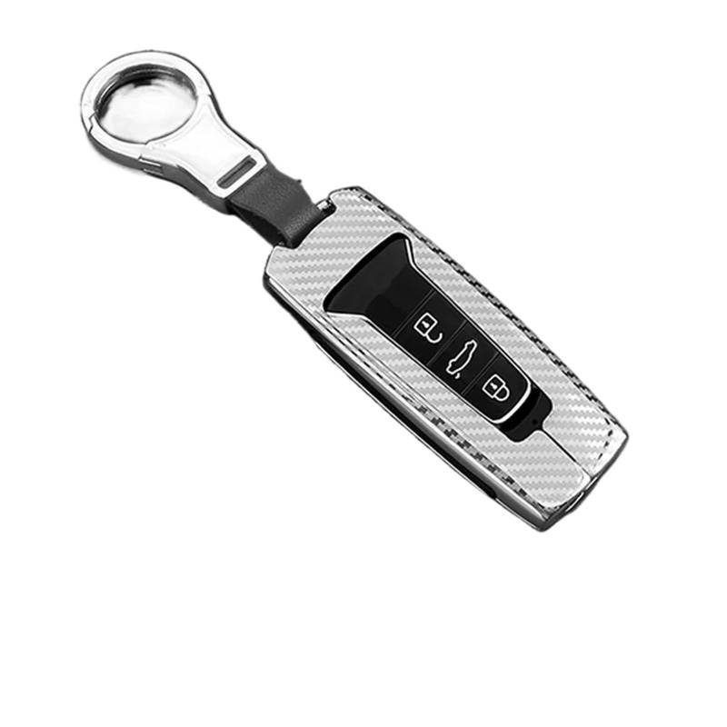 CPNTDSAZ Autoschlüsselgehäuse Zinklegierung Auto Remote Key Fob Fall Abdeckung Fob Key Shell Schutz Für T&ouar&eg(3) von CPNTDSAZ