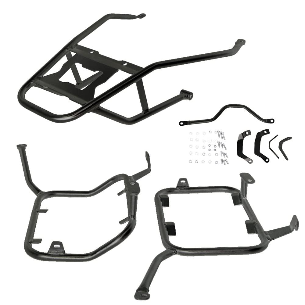 Gepäckbox Rack Motorrad Heck Top Case Satteltaschenhalterung Unterstützung Für H&on&da X-ADV750 XADV 750 2017-2020 Motorrad-Heckträger(Qw65) von CPNTDSAZ