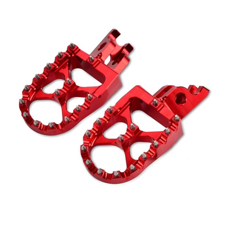 Motorrad-Fußrasten 1 Paar 57 Mm Breite Billet-Fußrasten Pegs Fußrasten Pedale Für Ho&nda CRF250L/M 2012-2019 CRF250RALLY 2017-2019 CRF1000L 2018-2019(2) von CPNTDSAZ