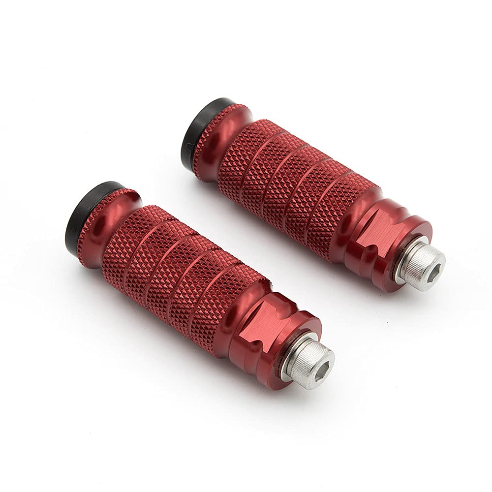 Motorrad-Fußrasten Für Ducati Monster 696 2008-2014 Motorrad Fußrastenpedal Fußrasten Fußrasten Universal 8mm Fußrasten Hinten Set Fußrasten(12) von CPNTDSAZ