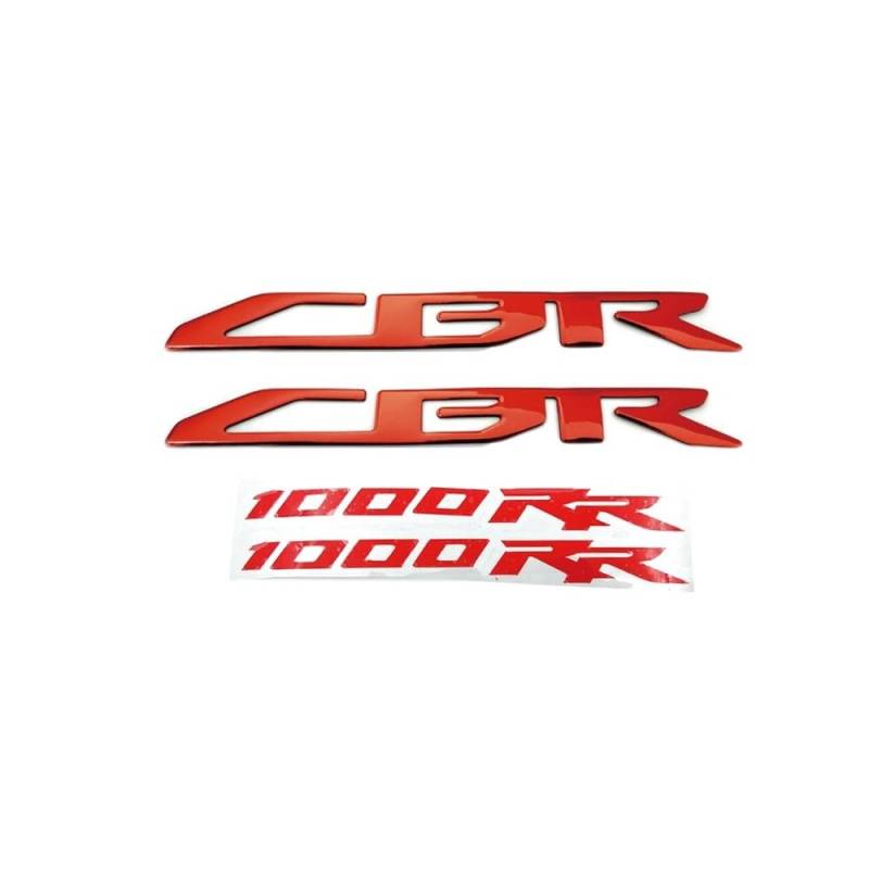 Moto Réservoir Pad Für CBR1000RR CBR 1000 RR Mo&torrad Erhöhen Aufkleber Mo&torrad Abzeichen Emblem Aufkleber Verkleidung Tank Pad Grip von CPSIKJJ