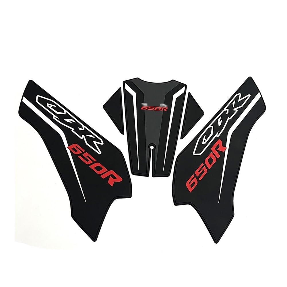 Moto Réservoir Pad Für CBR650R CBR 650R 2019-2023 Mo&torrad Gummi Anti Slip Pad Kraftstoff Tank Schutz Aufkleber von CPSIKJJ