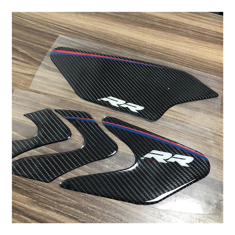 Moto Réservoir Pad Für S1000RR S1000 RR HP4 Mo&torrad Kraftstofftankdeckel Aufkleber Pad Anti Slip Traction Aufkleber Tank Cover Schutz von CPSIKJJ